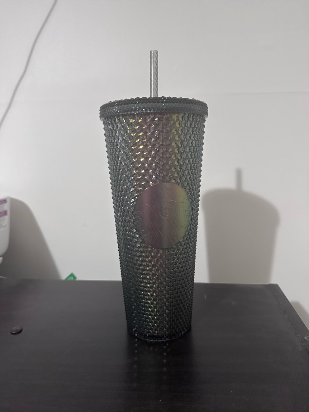 Starbucks Iridescent Black Studded Tumbler
